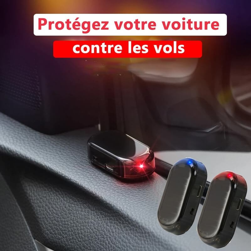 Alarme Lumineuse Solaire Antivol