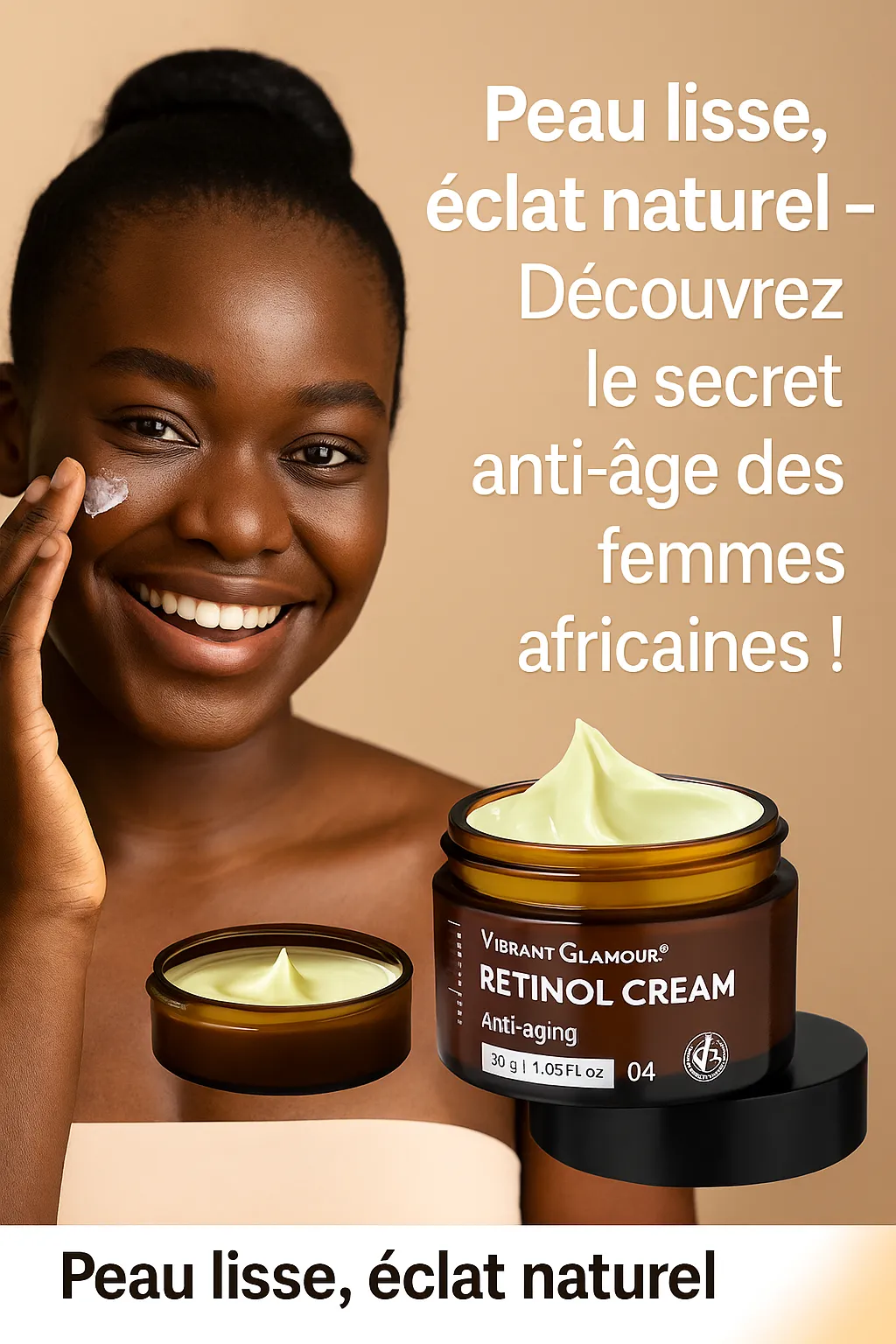Crème Rétinol Anti-Âge et rides
